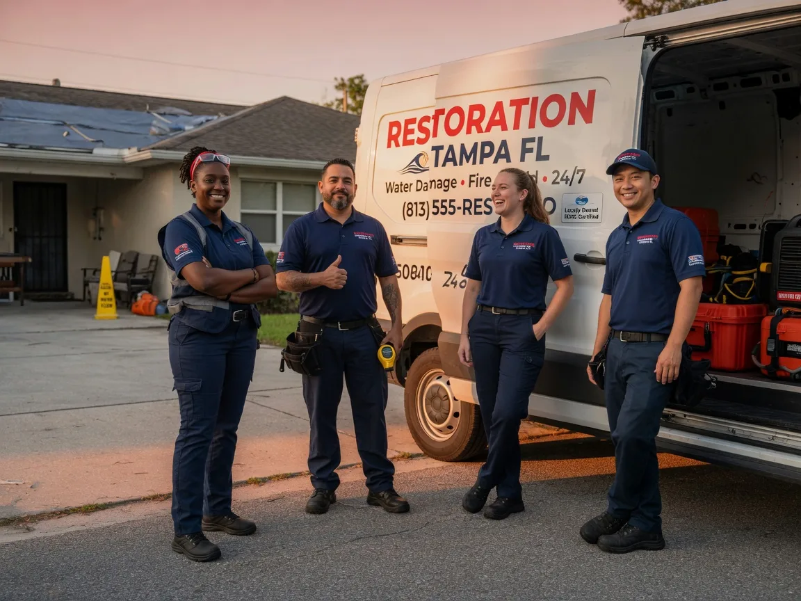 Water Damage Restoration company in Courtland, KS